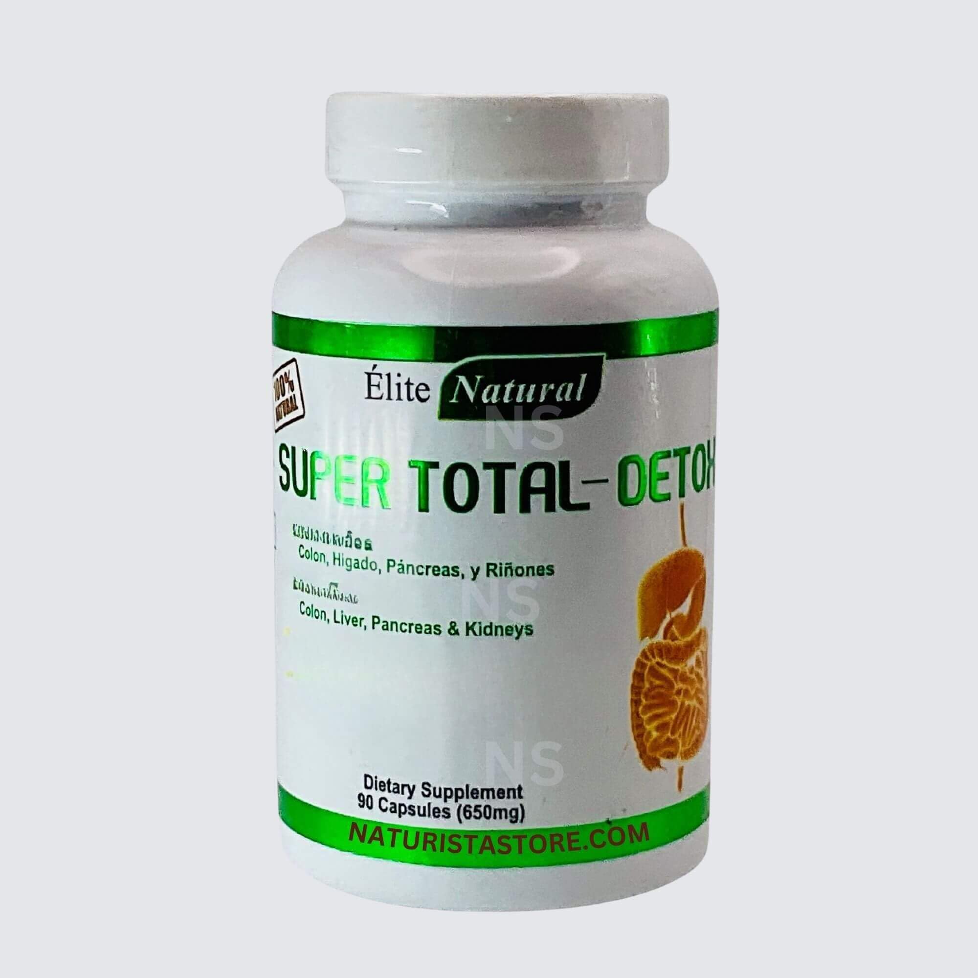 Amazon.com: Elite Natural Super Total-Detox Supplement 90 Capsules